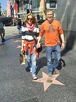 Verrückt - einfach über den walk of Fame.... über die Sterne spazieren.. es fühlt sich so irreal an. 
