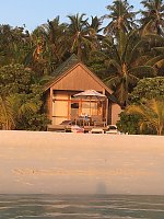 Wasservilla direkt am Meer