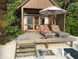 Wasservilla mit Birgit